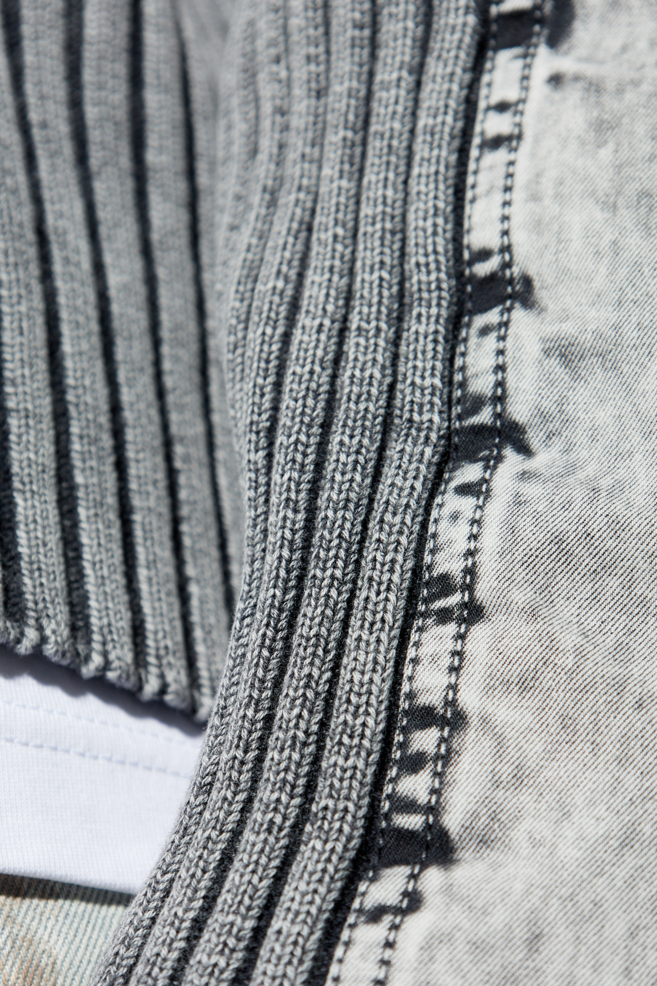 Grey Cardigan K-MATTY Diesel - Vitkac France